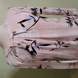 Karl Lagerfeld Floral Blouse Size Small